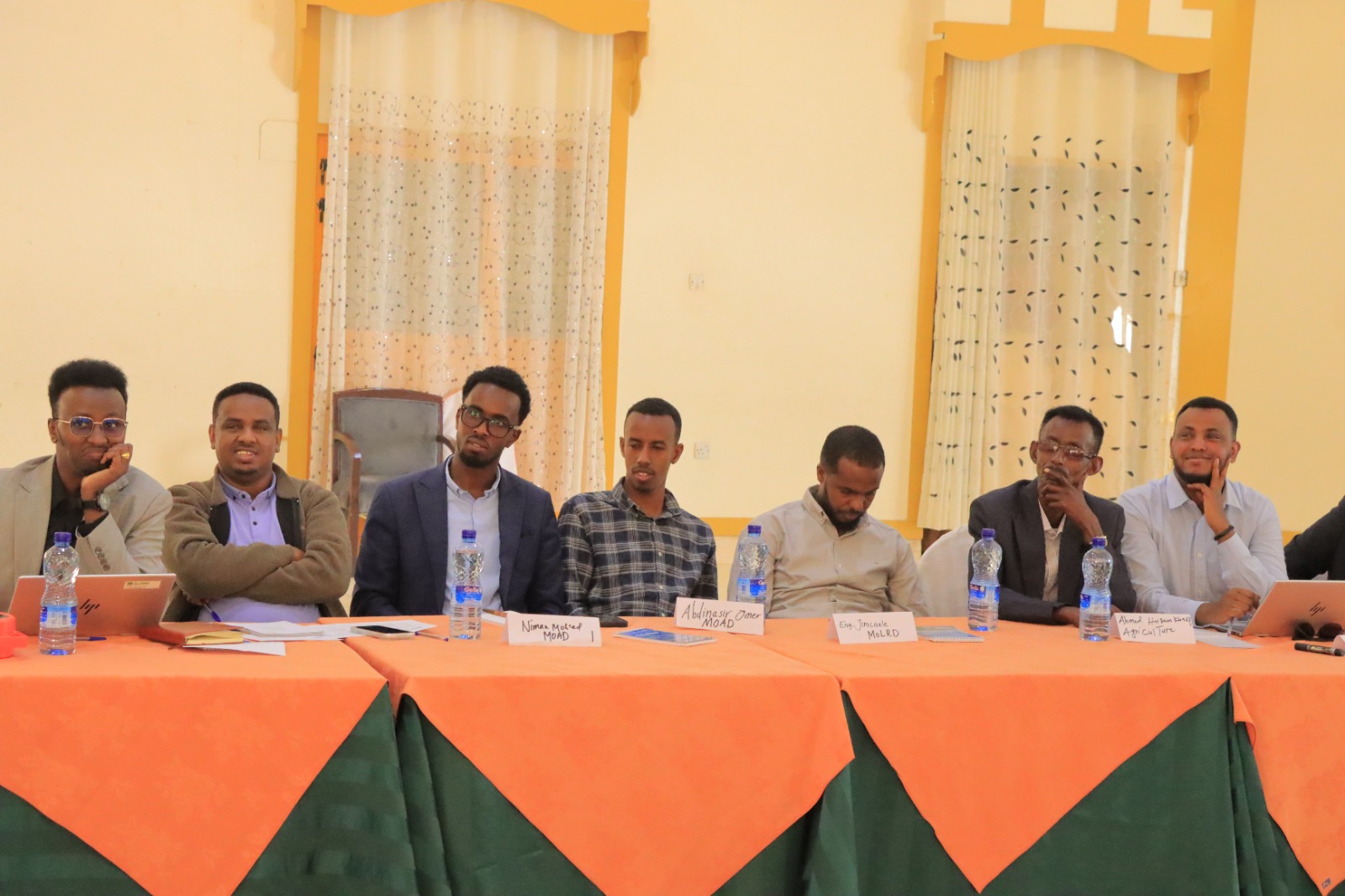 Participants engaged in group discussions